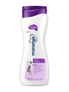 MONANGE HIDRATANTE FLOR DE LAVANDA 400ML